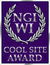 Vencedor do NGI WI Cool Site Award